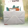 Bolsa de Embalaje para Pan con Apertura de Ventana y Recubrimiento de Agua Alcalina, Bolsa de Papel para Donas a Prueba de Aceite y Humedad, Bolsa para Croissants y Tostadas con Tira Trasera Engrosada
