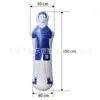 Pvc Spot Niños Inflable Pared Humana Volteador Cualquier Pelota Entrenamiento Pvc Espesado Modelo de Fútbol Pared Humana Columna de Boxeo