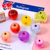 Acessórios de Resina de Maçã Coloridos Luminosos Engraçados de Novo Produto de Natal para Véspera de Natal Decorações Pequenas Decorativas DIY