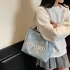 Bolsa Grande Mujer Gran Capacidad 2025 Nuevo Otoño Estudiante Universitario Clase Bolso de Hombro Personalizado Ropa de Trabajo Bolso Tote Grande