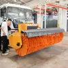 Escova de Rolo para Remoção de Neve Montada em Veículo para Carros de Rodovia, com Escova de Rolo para Remoção de Neve Assistida por Potência