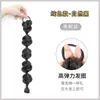 Xuchang peluca red para cabello trenzado popular juguetona linda linterna burbuja trenzado doble cola de caballo reflejos de color trenza burbuja trenzado
