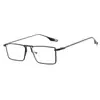 Moda Coreana Retro Metal Verde Claro Gafas de Sol de Caja Pequeña para Mujer Tiktok Celebridad de Internet Mismo Estilo Gafas de Sol para Hombre Modernas