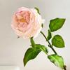Flores Artificiais Rosa de Austin Hidratantes Mesa de Jantar da Sala de Estar Flores Secas Paisagismo Flores Biônicas Luxo Leve Buquê de Flores Artificiais Enfeites