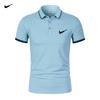Polo de verano para hombre con diseño transfronterizo, de manga corta, con bloques de color, para jóvenes, para hombre y mujer, informal, deportivo, de manga corta.