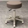 Salão de Beleza Barbeiro Banqueta Cabelereiro Manicure Maquiador Banqueta de Trabalho Grande Roda Cadeira para Casa Giratória de Maquiagem