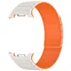 Adequado para Samsung Galaxy Watch8 Classic Watch Samsung 8 Pulseira Magnética de Silicone de Três Peças em Duas Cores