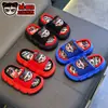 Sandalias y Pantuflas de Lino Genuinas de Primavera y Otoño para Niños y Niñas Antideslizantes Pisada de Caca Algodón Lino Cuatro Estaciones Sandalias y Pantuflas para Padres e Hijos