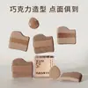 Xunfuji Pó para Base Compacta com Esponja Aveludada para Maquiagem, Esponja para Pó Solto Air Cushion, Mini Chinelos para Polegar, Corretivo de Maquiagem, Maquiagem