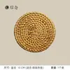 Alfombrilla de Loofah para Té, Alfombrilla Absorbente de Agua para Preparar Té, Posavasos de Loofah, Alfombrilla Aislante de Calor para Preparación en Seco, Almohadilla de Loofah para Tetera de Arcilla Púrpura, Soporte para Tetera