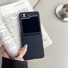 Estuche Minimalista de Nicho para Samsung Zflip 50% de Descuento Apilable Funda para Teléfono Móvil Flip4 Flip Estilo Caliente Zflip7 Literario y de Moda