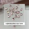 Brillantes Pedrería para Uñas Rosa Otoño/Invierno Forma Irregular Parte Trasera Puntiaguda Pedrería Grande Huevo de Paloma Celebridad de Internet Venta Caliente Adornos Brillantes Mixtos Al por Mayor