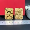 Pegatinas Creativas para Teléfono con Pan de Oro para Riqueza, Bendiciones de Princesa, Prosperidad Diaria, Fortuna, Buena Suerte y Amuleto de Seguridad Regalos