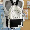 Mochila Escolar Elegante Estilo Japonés, Mochila de Estrella Color Caramelo Fresca y Dulce, Bolsa Ligera de Doble Hombro de Gran Capacidad al por Mayor