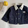Chaqueta de Mezclilla para Niños Estilo Otoñal Moda Callejera Elegante Ropa de Otoño para Niños Nuevas Sudaderas de Otoño para Niños Ropa para Niños