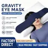 Mascarilla de ojos con tecnología de gravedad más vendida transfronteriza, imprescindible para bloquear la luz al dormir, perfecta para siestas en la oficina, transpirable y cómoda, un éxito en TikTok