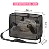 Nova Bolsa de Praia de Malha de Grande Capacidade, Bolsa de Armazenamento Respirável e à Prova de Umidade para Viagem, Higiene Pessoal, Maquiagem e Natação