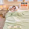 Manta de forro polar gruesa de doble cara, grado A, con diseño impreso, adecuada para mantenerse abrigado en la cama en otoño e invierno, ideal para dormitorios de estudiantes, uso individual o como manta de sofá