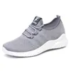 Zapatos casuales ligeros de primavera para mujer personalizados ODM, zapatillas para correr, zapatos para mujer de comercio exterior, zapatos de una sola capa transpirables, zapatillas deportivas de suela suave