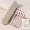 Set de Pinceles de Maquillaje Flor de Durazno: Sombra de Ojos, Rubor, Contorno, Sombra de Nariz, Corrector - Set Completo de Brochas para Principiantes