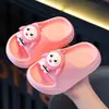 Pantuflas infantiles de EVA para interior niñas lindas verano caricatura niños baño cuarto de baño suela gruesa antideslizante bebé suela suave