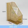 Suporte de Arquivos de Metal Porta-Arquivos de Mesa Rack de Armazenamento Caixa de Armazenamento de Pastas e Arquivos Rack Porta-Livros Rack de Documentos Escritório