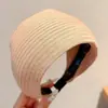 Elegante diadema de ala ancha para mujer, nuevo modelo 2026, diseño de copa alta, adecuada para lavarse la cara, uso diario, accesorio de pelo versátil