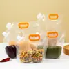 Sacos para embalagem de alimentos, sacos de boca inclinada para carregar na mão, sacos herméticos para grãos e cereais, recipientes de armazenamento para cozinha e serviços de impressão estão disponíveis
