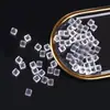 Materiales y Accesorios para Juegos de Mesa, Cubos Pequeños de Colores Acrílicos, Marcadores de Cubo Transparentes para Juegos de Mesa