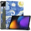 Para 2024 Capa Protetora para Tablet PC Xiaomi Pad 7 de 11,2 Polegadas com Suporte Triplo Dobrável Case Protetora para Tablet