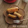 Em Estoque Madeira Maciça Renda Vintage Bandeja de Pés Altos Incensário Bandeja de Madeira Bandeja para Bolo de Vela Bandeja para Sobremesa Floral Estilo Francês