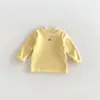 Ropa interior bordada con estampado de cerezas para niñas, nueva colección de invierno 2026, linda y cálida, forrada de polar, zdy6553