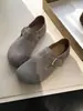 Nova Cor Birkenstock! Couro de Bezerro Super Confortável! Sapatos Casuais Planos de Bico Redondo 2026 Novo Modelo Início da Primavera H032706