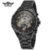 Reloj T-WINNER Winner Hueco Mecánico Automático para Hombre Reloj de Pulsera Banda de Acero Reloj para Hombre