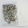 Pacote inteiro no atacado de 1440 strass cor cristal plano tamanho pequeno mini em forma de estrela do mar material para joias de unha com diamante saco