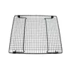 Rejilla Plegable Antiadherente para Enfriar Pasteles, Base para Pasteles, Rejilla para Galletas, Rejilla Invertida para Secar Pan, Rejilla para Barbacoa, Utensilios para Hornear