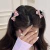 Nuevo Pasador de Pinza para el Cabello con Lazo Estilo Francés para Niña, Pinza Negra para Flequillo de Princesa, Pasador Pequeño, Accesorio para el Cabello