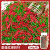 Decoração de Bolo de Natal Contas de Açúcar Atacado Basto de Natal Comestível Contas de Floco de Neve Azul e Branco Ingredientes para Assar Sobremesas