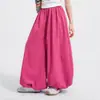 Roupas Infantis Princesa Yuanyuan Calças para Meninas 2026 Novo Estilo Verão Infantil Respirável Casual Calças Bufantes para Meninas Mais Velhas