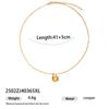 Collar de Ágata Diseño Nicho Lujo Ligero Perla Real de Agua Dulce Natural Concha Corazón Llave Cobre Chapado en Oro de 18K para Mujer Verano