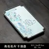 Bandeja de Chá Criativa Absorvente de Água Secagem Rápida, Tapete de Chá Doméstico Estilo Chinês, Plataforma para Preparo a Seco, Conjunto de Chá Kung Fu, Pequena Bandeja de Escritório, Mesa de Chá