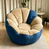 Sofá preguiçoso para deitar e dormir, sofá pequeno de uma pessoa para quarto, pufe de lazer para varanda, tatame, cama para humano e cachorro, poltrona reclinável