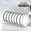 Estante de drenaje de acero inoxidable grueso para cuencos, estante de almacenamiento para cuencos de cocina, estante de almacenamiento para el hogar, estante de almacenamiento para cuencos y palillos, estante para almacenamiento de vajilla.
