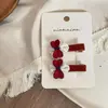 Nuevo Estilo Fresa Corazón Lazo Pinza para el Cabello Infantil Pasador Pinza Lateral Pinza para el Flequillo