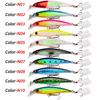 Isca artificial de simulação laser 9cm 6.8g conjunto Isca Mino Luya pesca de isca isca de pesca Luya isca dura ponto atacado