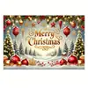Exclusividade transfronteiriça, série de fundos de Natal impressos em alta definição com renas e Papai Noel, perfeitos para decorações festivas
