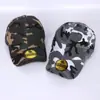 Boné Camuflado Universal Quatro Estações Primavera e Outono Masculino Lazer ao Ar Livre Moda Quebra-sol Chapéu Versátil Transfronteiriço