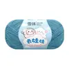 Boneca Nuvem Bola de Neve Algodão Penteado de 4 Fios Algodão Leite Crochê Fio de 4 Fios Tricô à Mão Pacote de Material DIY Buquê de Boneca Fio