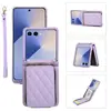 Adequado para Samsung Filp7 Carteira com Zíper Padrão Diamante Capa de Celular Samsung Filp6/5/4/3 Capa Protetora Anti-Queda