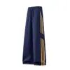 Pantalones Deportivos de Pierna Ancha Transpirables de Secado Rápido para Hombre de Verano, Pantalones Casuales Rectos Sueltos para Fitness Running, Versátiles y Elegantes